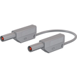 28.0124-20028 Multi-Contact SLK425-E 4mm Sicherheitsmessleitung 200cm grau Produktbild front S