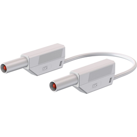 28.0124-20029 Multi-Contact SLK425-E 4mm Sicherheitsmessleitung 200cm weiß Produktbild front M