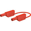 28.0125-10022 Multi-Contact SLK425-E/N 4mm Sicherheitsmessleitung 100cm rot Produktbild