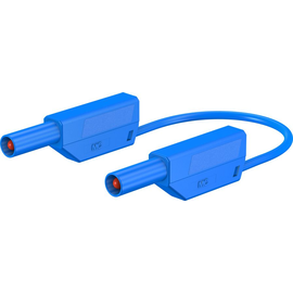 28.0125-10023 Multi-Contact SLK425-E/N 4mm Sicherheitsmessleitung 100cm blau Produktbild