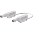 28.0126-20029 Multi-Contact SLK410-E/SIL 4mm Sicherheitsmessleitung 200cm weiß Produktbild front S