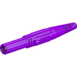 66.9196-26 Multi-Contact XL-410 4mm Sicherheitsstecker violett Produktbild