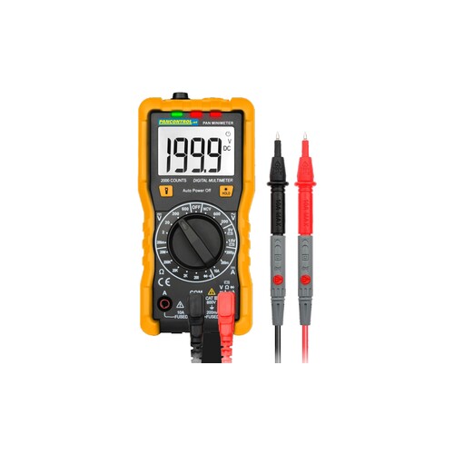 PAN 188 Pancontrol DIGITALMULTIMETER True RMS PANCONTROL 1 Produktbild Front View L