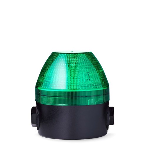 442106408 Auer LED Blitz /Doppelblitzleuchte grün 24 48 V AC/DC Produktbild Front View L