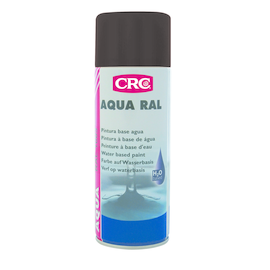32205-AA CRC AQUA RAL 9005 Tiefschwarz Matt Farblacksprays, VOC reduziert Spra Produktbild front M
