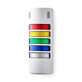 HD90-Q1036 Auer kompakte Signalsäule orange, rot, klar, blau, grün oder gelb Produktbild