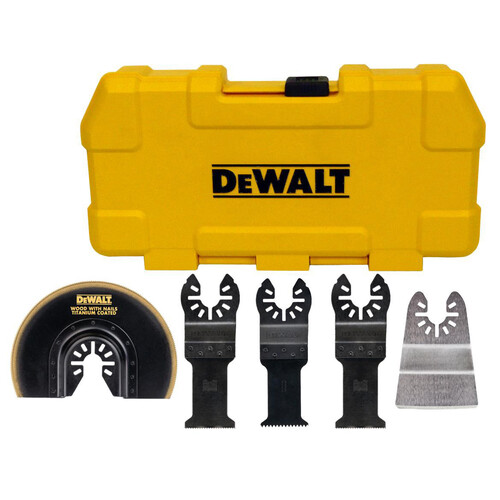 DT20715-QZ DeWalt DT20715 Multi Tool Set 5-tlg. Produktbild Front View L