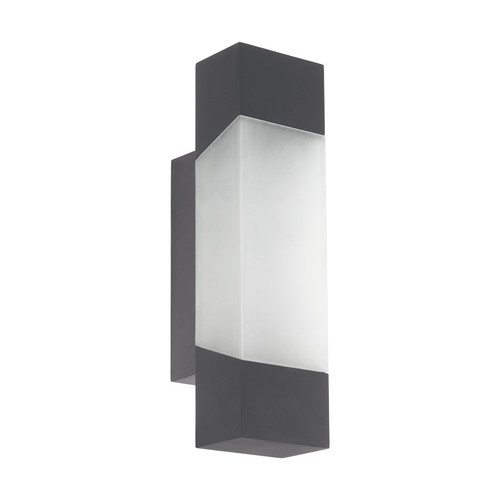 97222 Eglo AL LED WL/1 ANTHRAZIT/SAT.GORZANO Produktbild Front View L