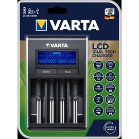 57676101401 Varta LCD Dual Tech Charger Akku-Ladegerät NiMh u. Li-ion Produktbild