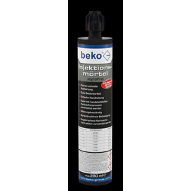 270 280 Beko beko Injektionsmörtel 300 ml styrolfrei, inkl. 1 Zwangsmischer Produktbild