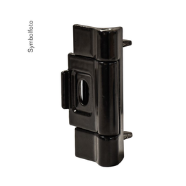SCHAAP9005-2 ERA Scharnier 180°,für AP/UP Türen 2mm RAL9005 tiefschwarz, +M Produktbild