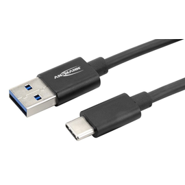 1700-0080 Ansmann Hochwertiges Type C USB Daten  und Ladekabel 120cm Produktbild