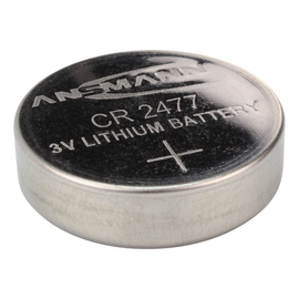 1516-0010 Ansmann Lithium Knopfzelle CR2477 3V 1er Blister Produktbild