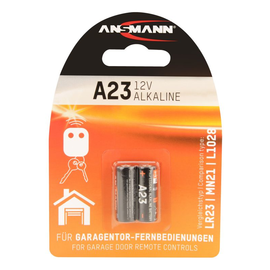 1510-0024 Ansmann Alkaline Batterie A23 / LR23 12V 2er Blister Produktbild