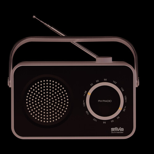 243013 Silva-Schneider M 295 TR UKW Mono Radio Köpfhöreranschluss Produktbild Front View L