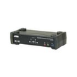 CS1922M-AT-G Aten 2 Port KVM Schalter USB 3.0 4K DisplayPort MST Schwarz Produktbild