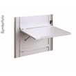 ATKB ERA Ablagetisch aufklappbar STB bxh=364x401mm, Stahl RAL7035 Lichtgrau  Produktbild
