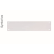 BFKB800 ERA Blindfrontplatte Kunststoff mit PSK bxh=476x800mm, lichtgrau ähnlic Produktbild front S
