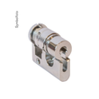 EHZ61005EKS ERA Einbauhalbzylinder 61005 für EKS & Doppel SHV L=40mm, 1Stk Schlü Produktbild front S