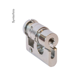 EHZ61005EKS ERA Einbauhalbzylinder 61005 für EKS & Doppel SHV L=40mm, 1Stk Schlü Produktbild front M