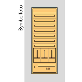 EC9ST1 ERA Zählerverteilereinsatz Steiermark, bxhxt=696x1900x155mm, Metal Produktbild