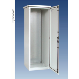 OSSD9-500 ERA Outdoor Standschrank IP54 +Regendach, bxhxt=1000x2100x500mm, Niro Produktbild front M