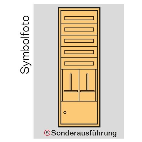 UB7B1 ERA UP Verteiler Burgenland inkl. Putzwanne inkl. BMZBEWAGB1, bxhxt=570x1 Produktbild