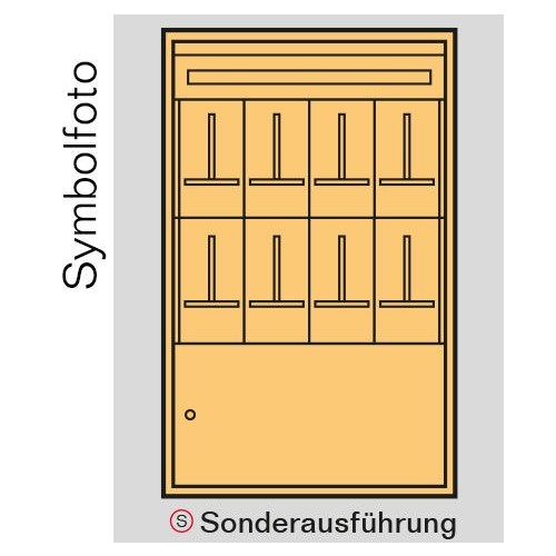 AD7B2+RW ERA AP Zählerverteiler Burgenland + Rückwand inkl. BMZBEWAGB1, Produktbild
