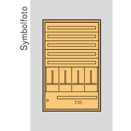 AD7ST1+RW ERA AP Zählerverteiler Steiermark +Rückwand, bxhxt=1016x1600x2 Produktbild