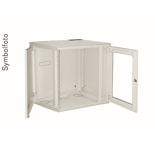 19WSSC15-400 ERA 19 Wandschrank mit Sichttür 15HE Einbaumaß, bxhxt=800x750x Produktbild