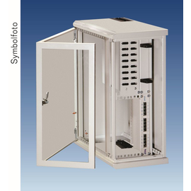 19WFB06 ERA 19Wandschrank flache Ausführung 6HE Einbaumaß, bxhxt=500x575 Produktbild front M