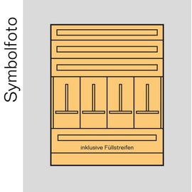 AD5K+RW ERA AP Zählerverteiler Kärnten +Rückwand, bxhxt=1016x1250x250mm, Stahl Produktbild
