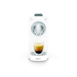 1000709 Cremesso Una Automatic Maschine Pure White Vollautomatisch Kapsel-Kaffe Produktbild