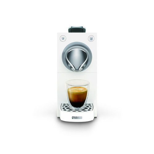 1000709 Cremesso Una Automatic Maschine Pure White Vollautomatisch Kapsel-Kaffe Produktbild