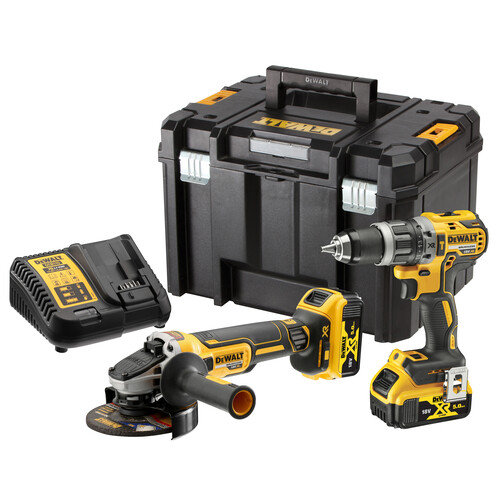 DCK2080P2T-QW DeWalt DCK2080P2T Akku Kombopack (2 tlg.), 18,0 Volt Produktbild Front View L