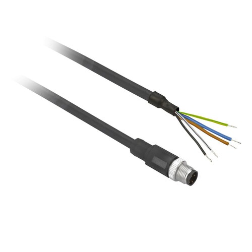 XZCP1541L2 Telemecanique VERBINDKABEL STECKER M12 4P GER 2M Produktbild Front View L