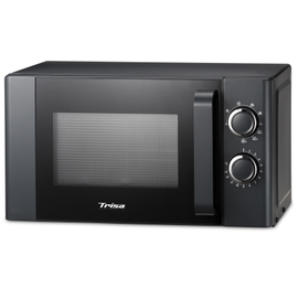 7654 4112 Trisa Mikrowelle Micro Grill schwarz 20L Produktbild