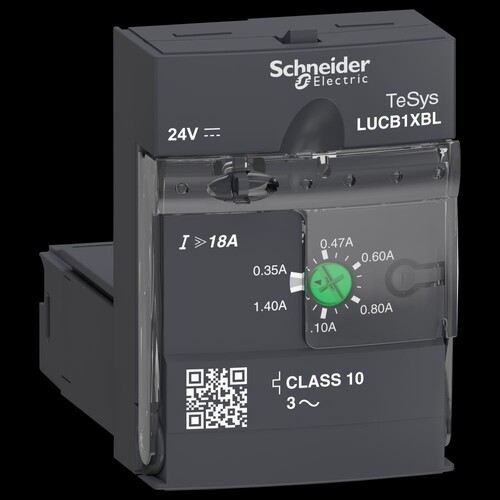 LUCB1XBL Schneider E. STEUEREINHEIT 0,35 1,4A 24V DC Produktbild Front View L