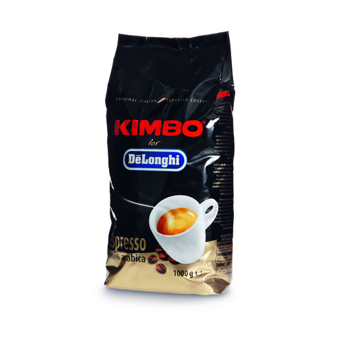 5513282391 DeLonghi Kaffee Kimbo 100% Arabica 1kg Produktbild Front View L