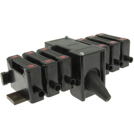 RSFB326 Eaton RED SPOT FUSEBANK 32A 660V AC 6 WAY Produktbild front M