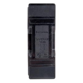 SC20P Eaton SAFECLIP 20A BACK STUD CONNECTED BLACK Produktbild front M