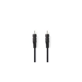 CAGB24170BK10 Nedis Digital Audiokabel 1x Cinch Stecker - Cinch Stecker 1m Produktbild