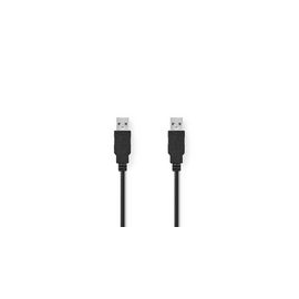 CCGP60000BK20 Nedis USB 2.0 Kabel 2,0m USB-A Stecker / USB-A Stecker schwarz Produktbild