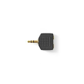 CAGP22945BKG Nedis Audio Adapter Stereo | 3,5 mm Stecker   2x 3,5 mm Buchse | 1 Produktbild