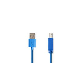 CCGP61100BU30 Nedis USB 3.0 Kabel | A Stecker   B Stecker | 3,0 m | Blau Produktbild