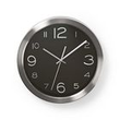 CLWA010MT30BK Nedis Kreisförmige Wanduhr | Durchmesser von 30 cm | Schwarz und E Produktbild