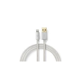 CCTB39300AL30 Nedis Daten  und Ladekabel | Apple Lightning, 8 poliger Stecker    Produktbild