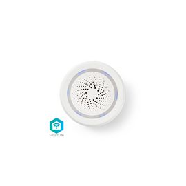 WIFISI10CWT Nedis Kabellose Smart Sirene | Alarm oder akustisches Warnsignal | 8 Produktbild