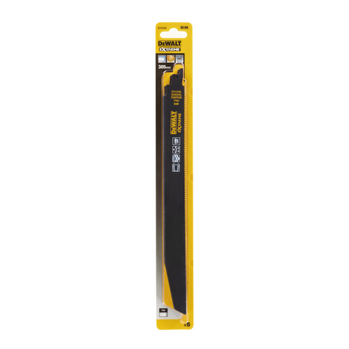 DT2316L-QZ DeWalt Saebelsaegeblatt BIM Multi 305mm 5Stk Produktbild Front View L