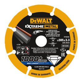 DT40256-QZ DeWalt Diamanttrennscheibe 305x3.3mm Produktbild front M